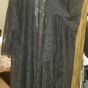 Lularoe Black Lace Shirley